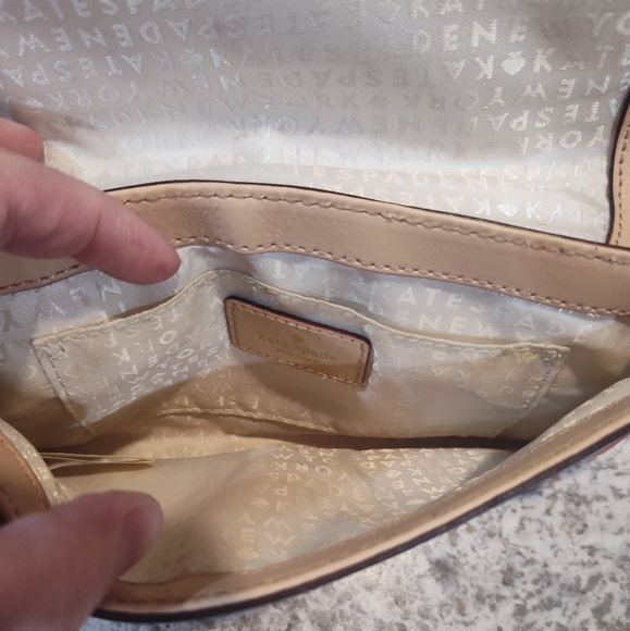 Kate Spade Tropical Pattern Pink Crossbody Bag - Picture 6 of 11